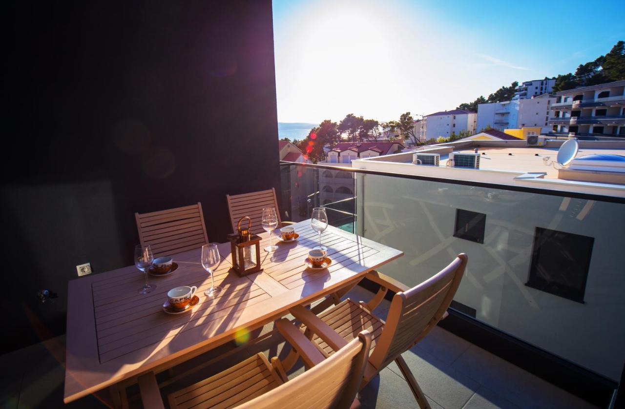 Deluxe 2 Bedroom Apartment With Sea View Baska Voda Bagian luar foto